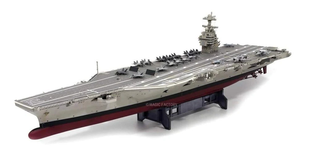 Magic Factory USS Gerald R. Ford (CVN-78) - US Navy Gerald R.Ford - class Aircraft Carrier 1/700