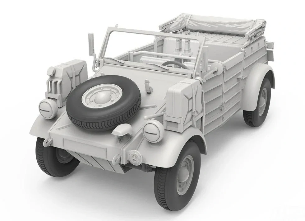MENG German Pkw.K1 Kübelwagen Type 82 (North Africa) 1/35