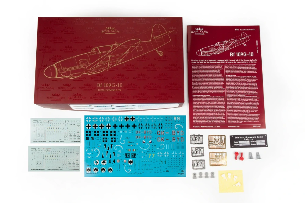 Eduard Bf 109G-10 & G-14/ AS Royal Class DUAL COMBO 2v1! 1/72