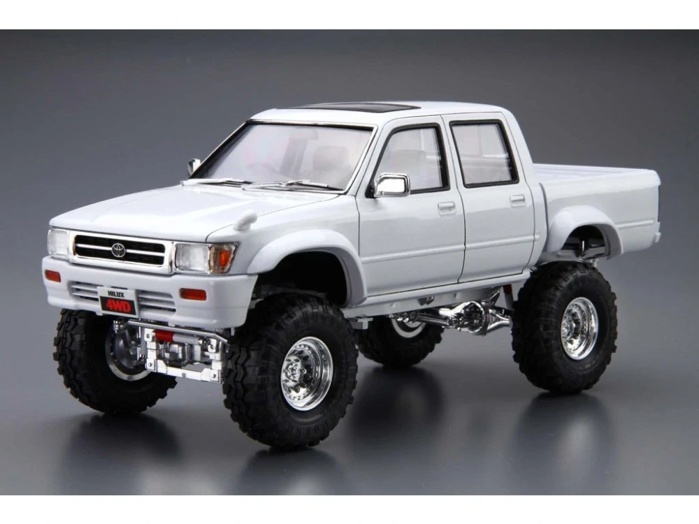 Aoshima Toyota LN107 Hilux Pick-Up Double Cab Lift-Up 1994 The Tuned Car No.05 1/24