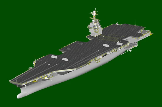 Trumpeter French Navy Helicopter Cruiser Jeanne d’Arc 1964 1/350