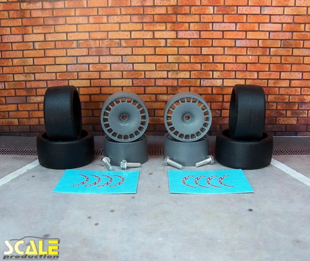 Scaleproduction 18" OZ RACING DTM - Ráfky 1/24