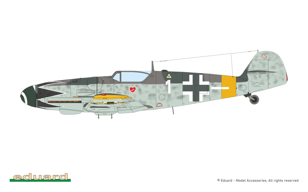 Eduard Bf 109G-14 ProfiPACK 1/72