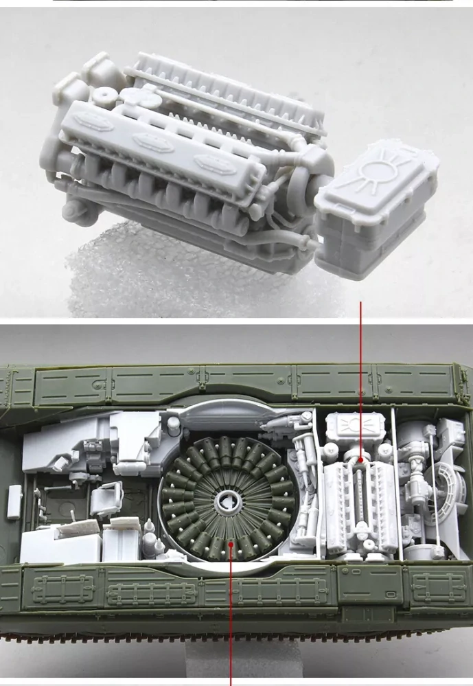 Amusing Hobby T-72M1 (with Full Interior!) (ČR) 1/35