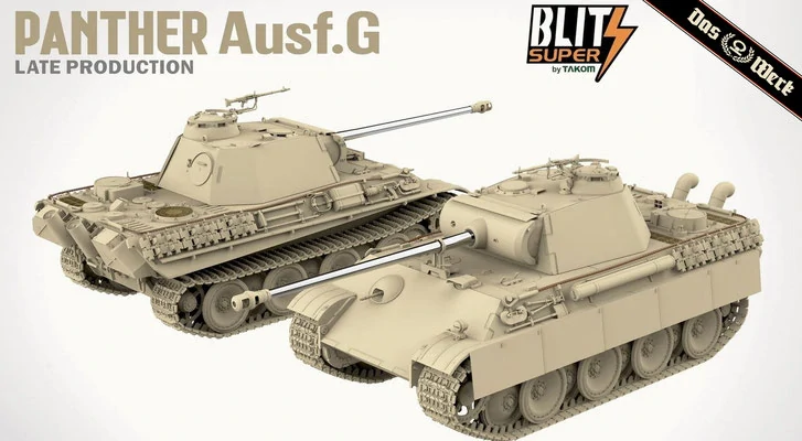 Das Werk Panther Ausf. G Late Prod. - SUPER BLITZ 1/35