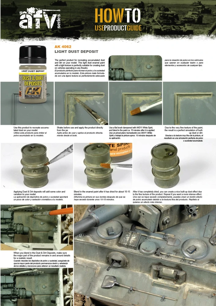 AK Light Dust Deposit - 35ml / Světlý prach