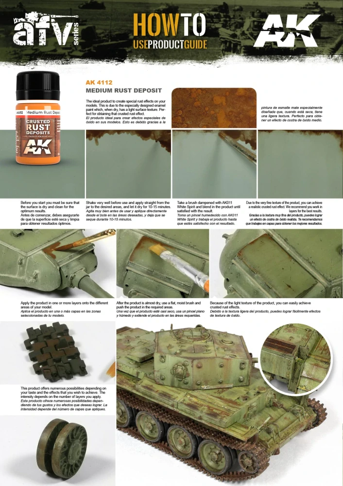 AK Medium Rust Deposit - 35ml / Rez