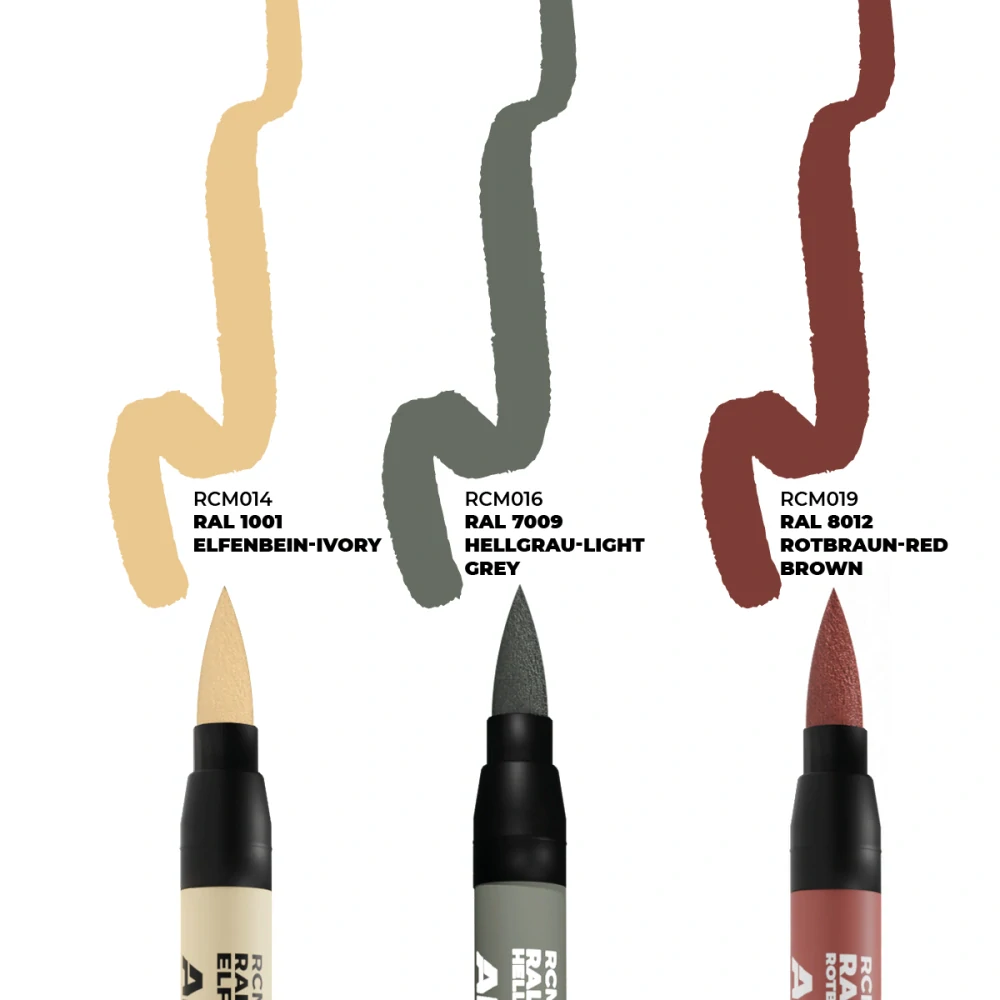 AK German Tanks Interior Colors – RC Markers set