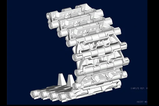 Trumpeter Soviet track links for T-72 - článkové pásy 1/35