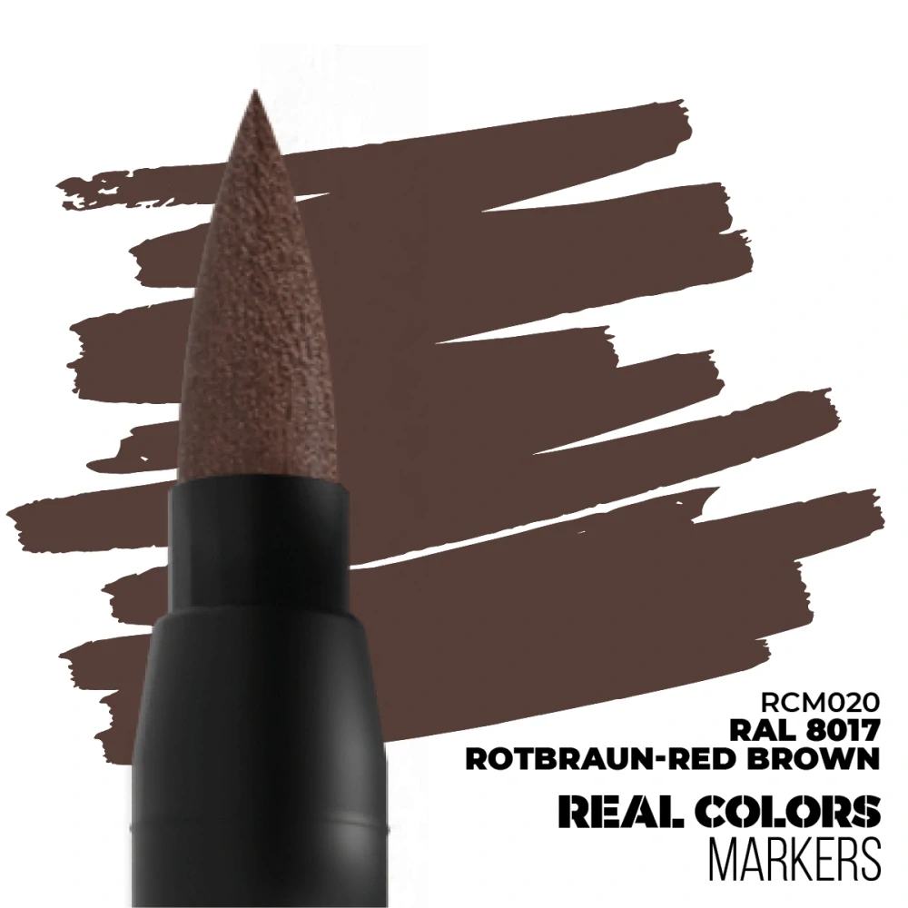 AK RAL 8017 Rotbraun-Red Brown – RC Marker / Červenohnědá