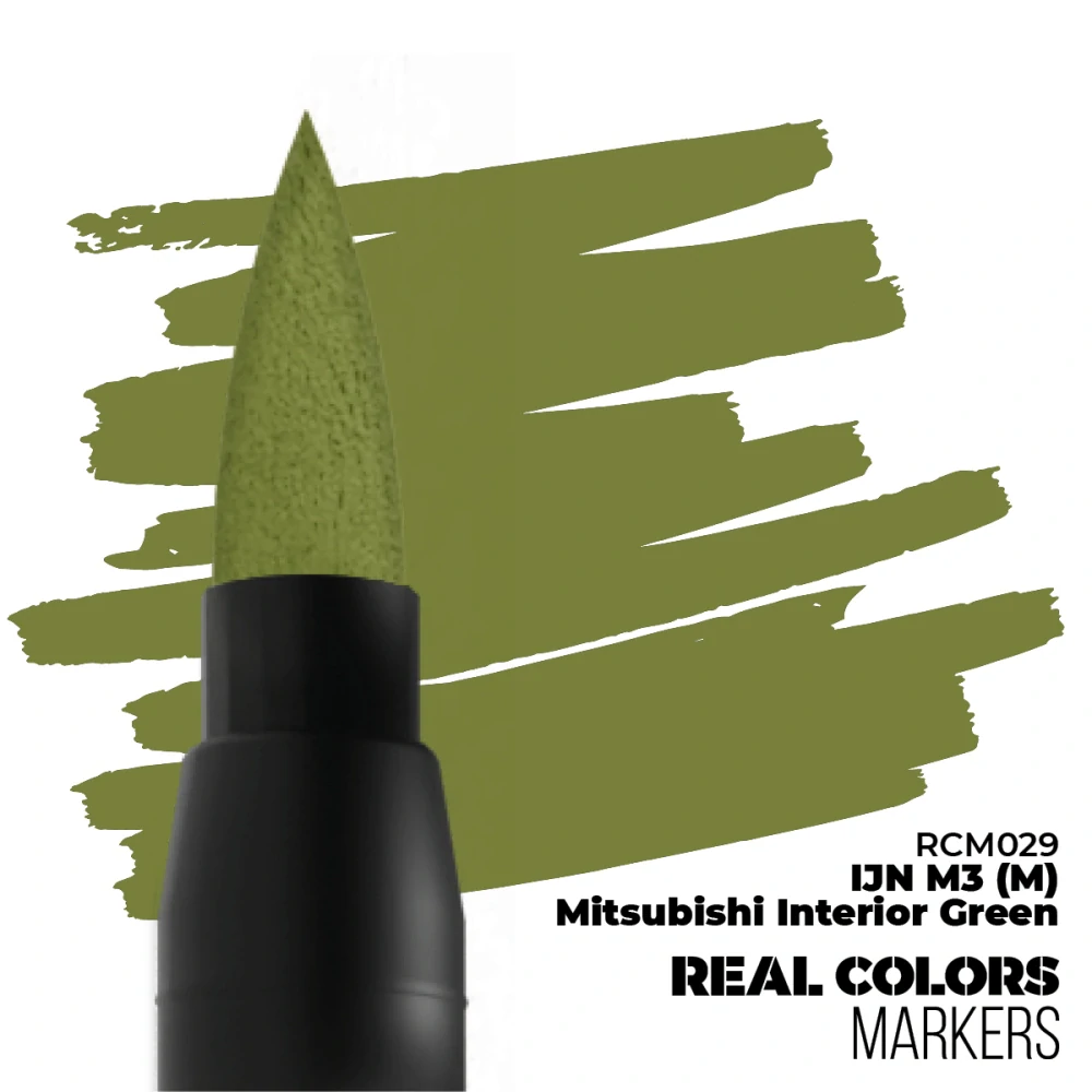 AK IJN M3 (M) Mitsubishi Interior Green – RC Marker / IJN kabina