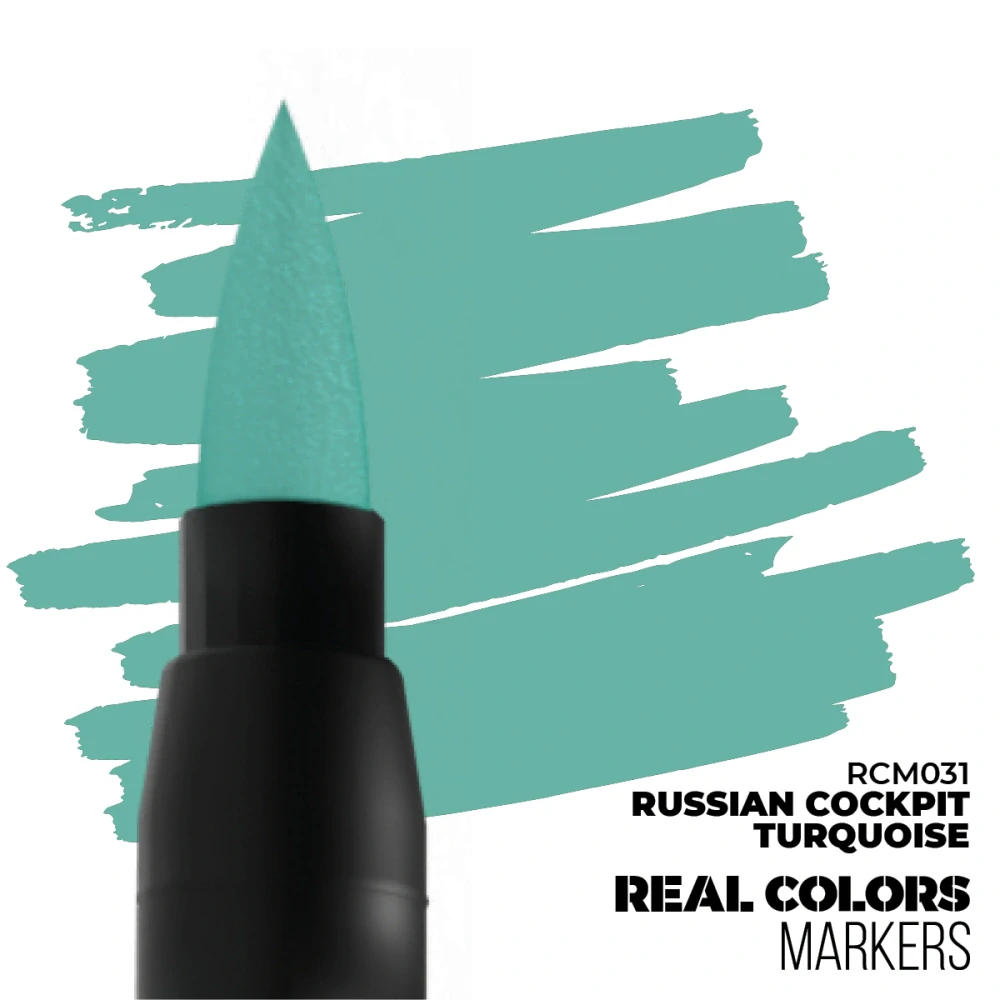 AK Russian Cockpit Turquoise Green – RC Marker / Ruská zelená kabina