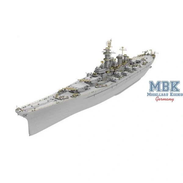 Very Fire U.S. Navy Battleship BB-67 USS MONTANA-Deluxe Kit 1/350
