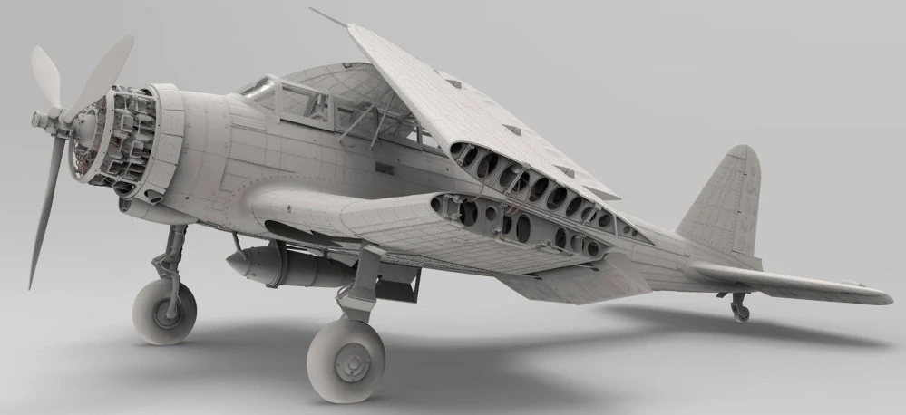 Border Model Nakajima B5N2 Type 97 Carrier Attack Bomber "Kate" 1/35