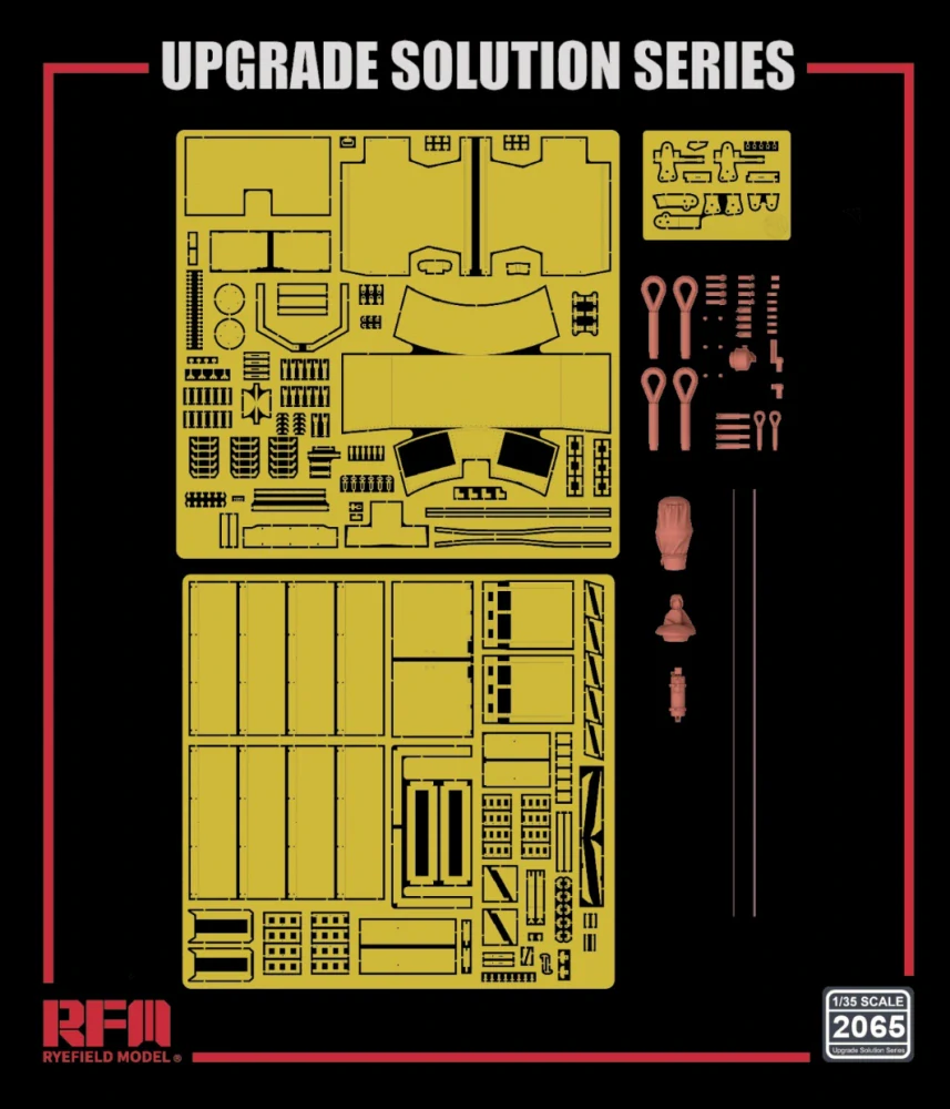 RFM Upgrade Solution Series For RFM-5100 Tiger I MID. Production 1/35