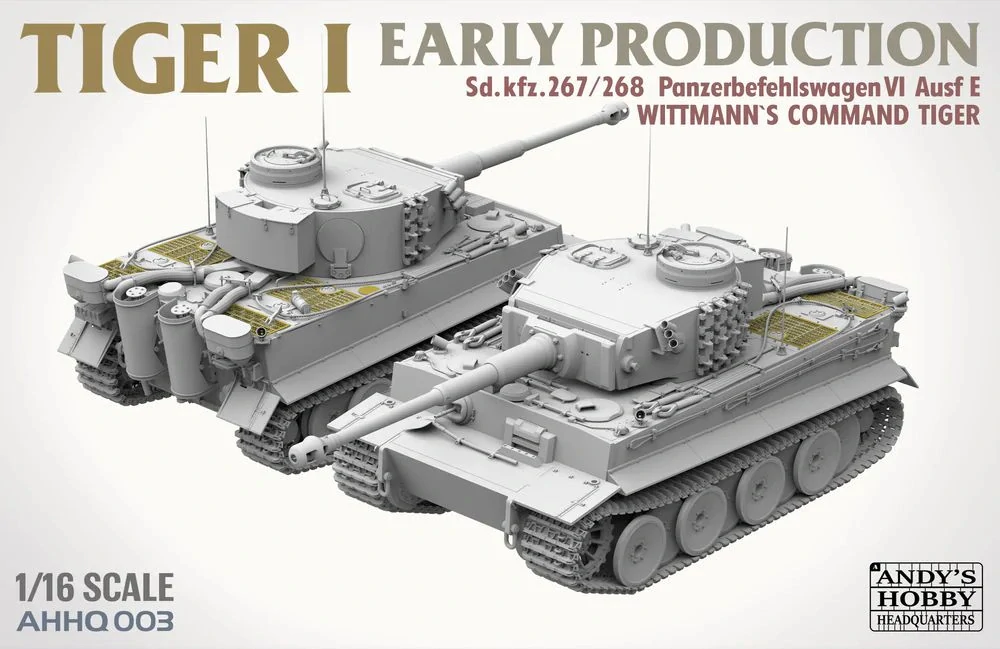 Andy's HHQ Tiger I Early Pz.Kpfw. VI Ausf. E 1/16