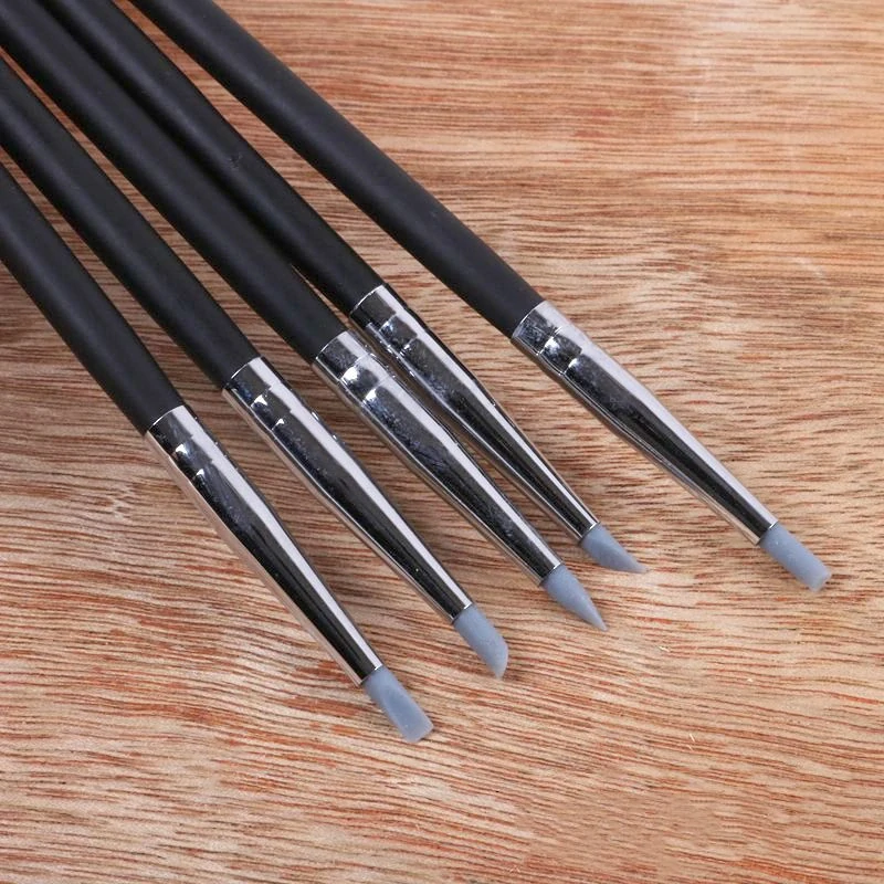 Set jemných silikonových štětců FINE 5v1