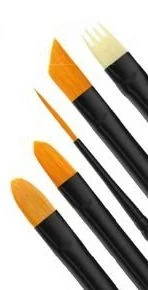 AK Survival weathering brushes set / Sada patinovacích štětců 5v1