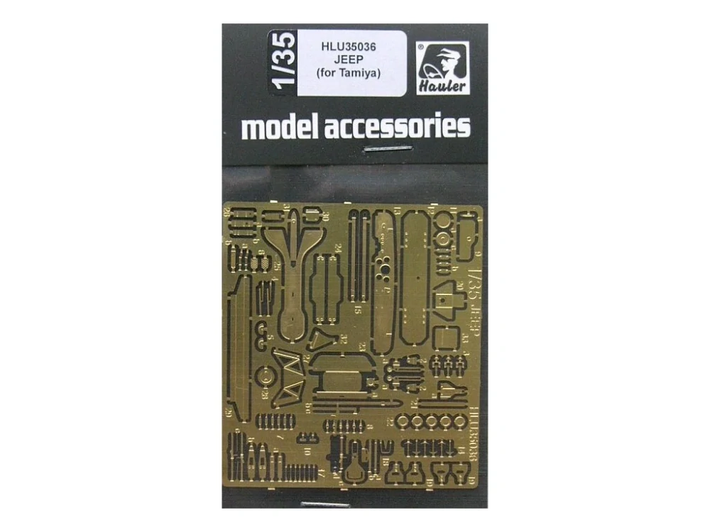 Hauler Jeep PE parts for Tamiya model - detail set 1/35