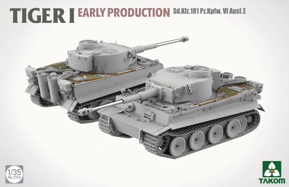 Takom TIGER I early production Pz.Kpfw.VI Ausf. E 1/35
