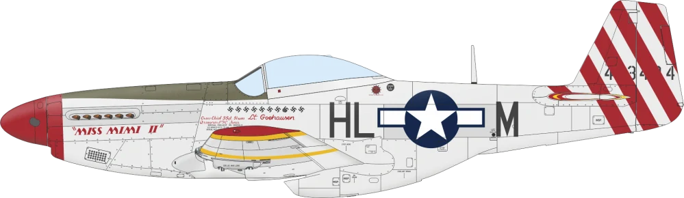 Eduard P-51D-5 Mustang Weekend 1/72