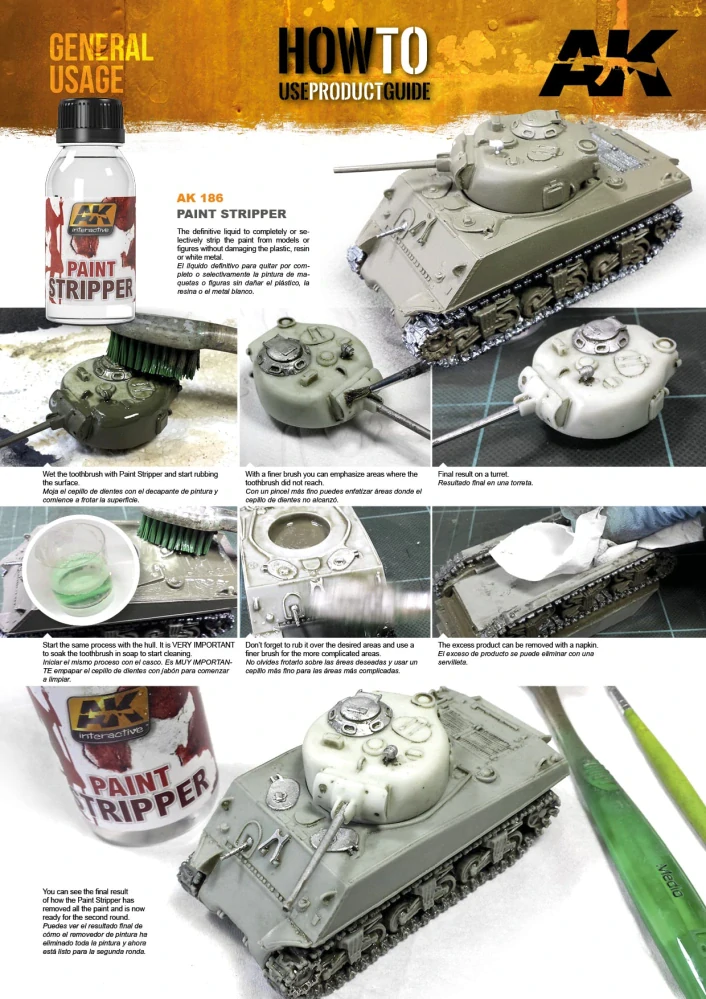AK Paint Stripper - 100ml / Odstraňovač barev