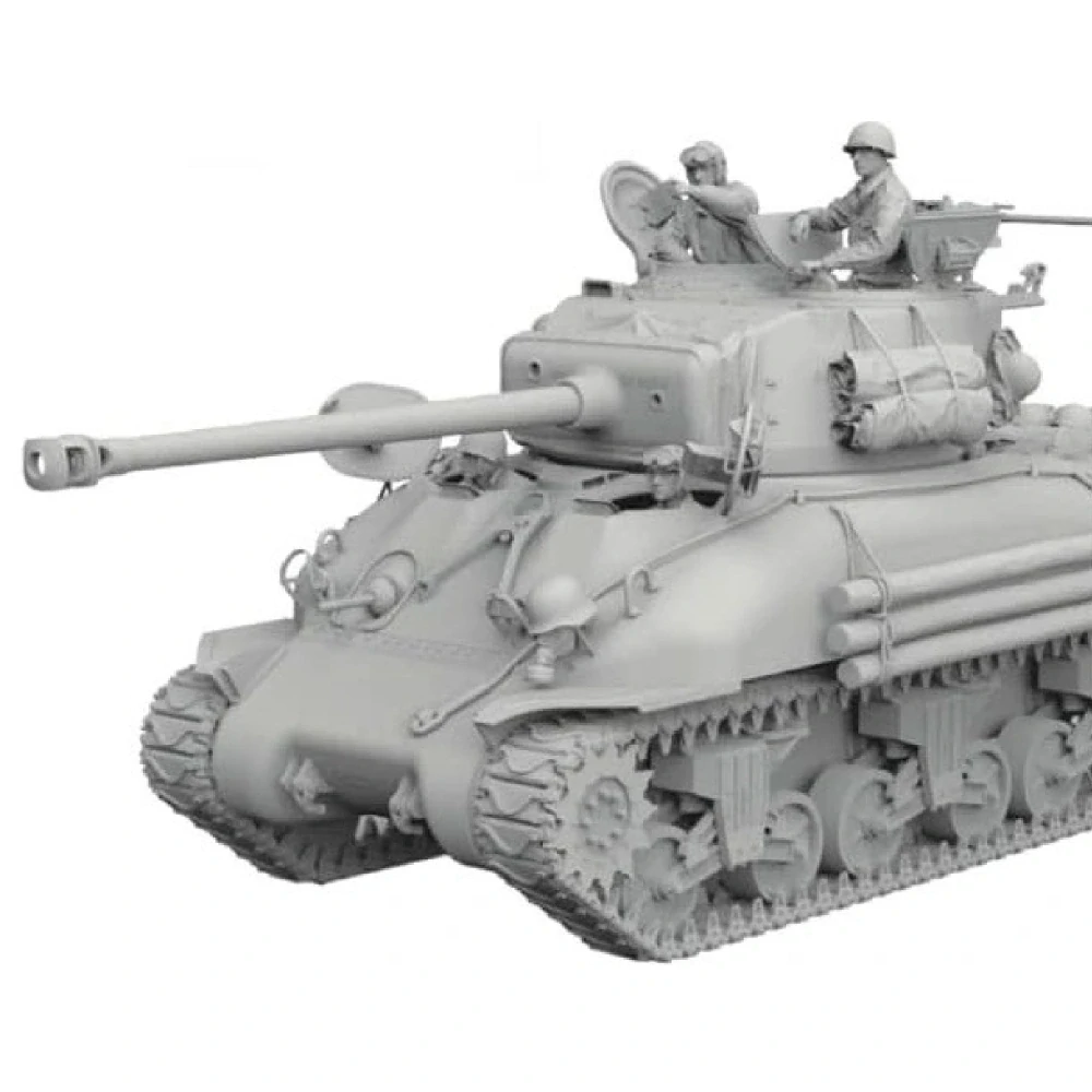 Border Model WW II U.S Tank Crew (4 resin figures) 1/35