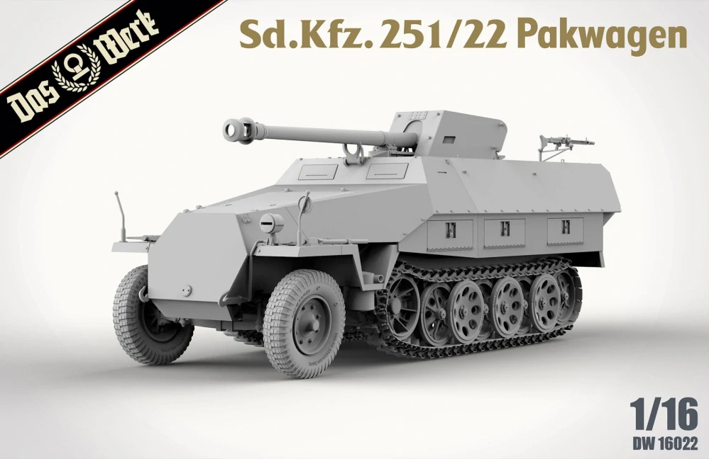Das Werk Sd.Kfz. 251/22 Ausf.D 'Pakwagen' 2 In 1 1/16