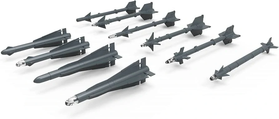 MENG U.S. Short-range Air-to-air Missiles  / Zbraňový set 1/48