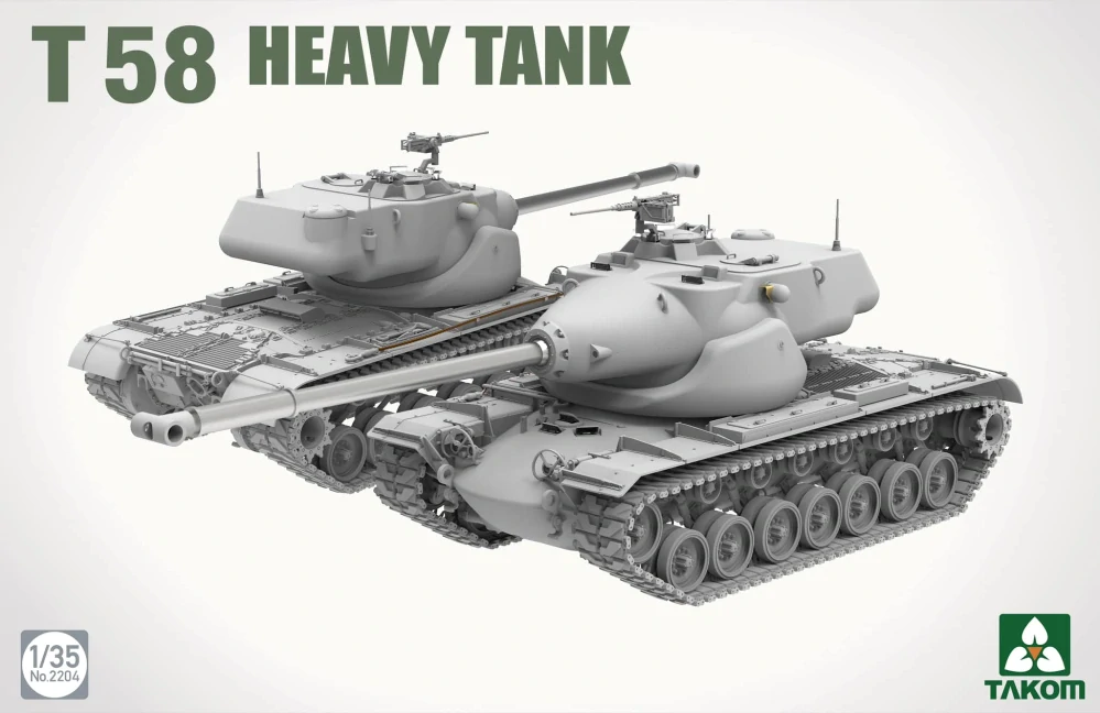 Takom T58 Heavy Tank 1/35