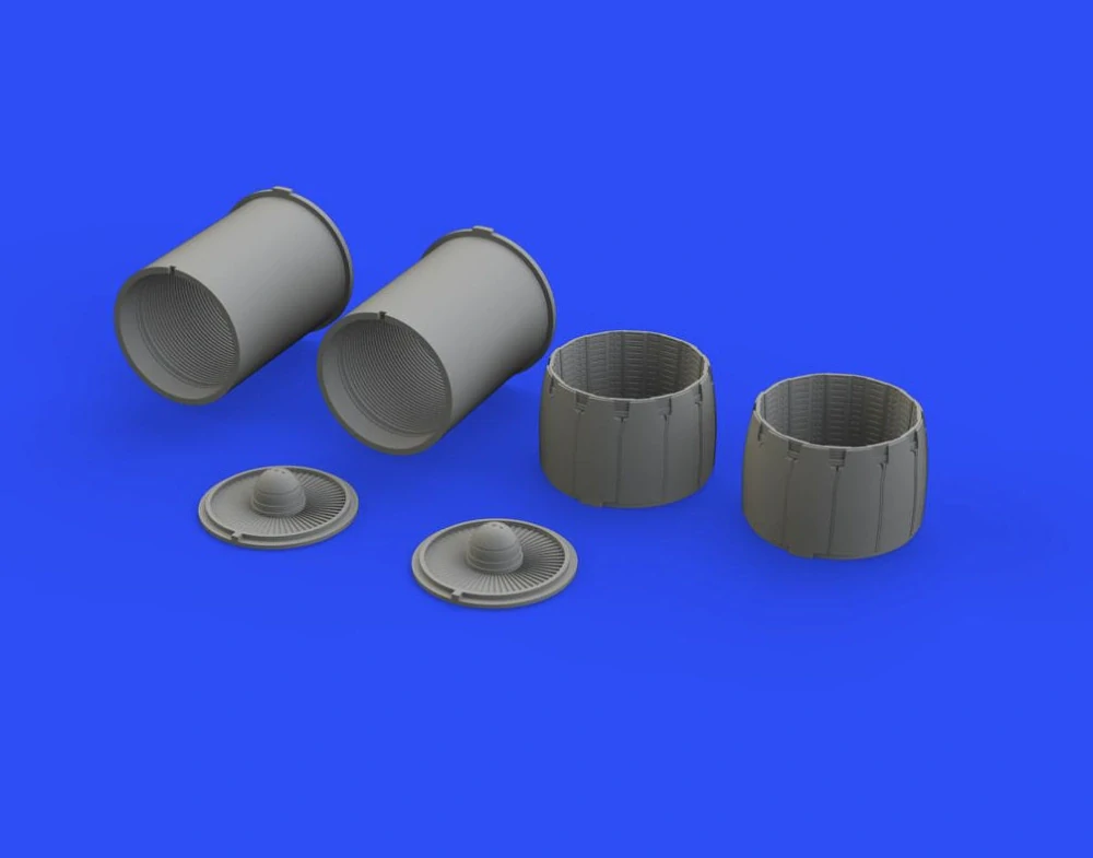 Eduard F-14D Exhaust nozzles - trysky 3D tisk (Tamiya) 1/48