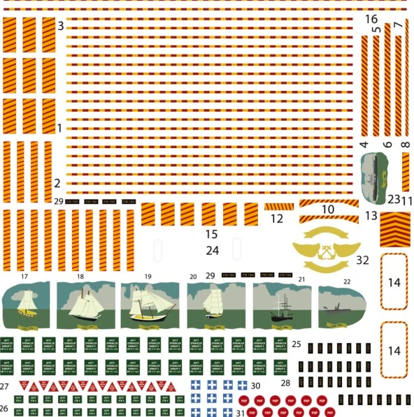 L'Arsenal 2.0 USS Enterprise (CVN-65) Tamiya Pack - Hangar Detail Kit + Vehicles 1/350
