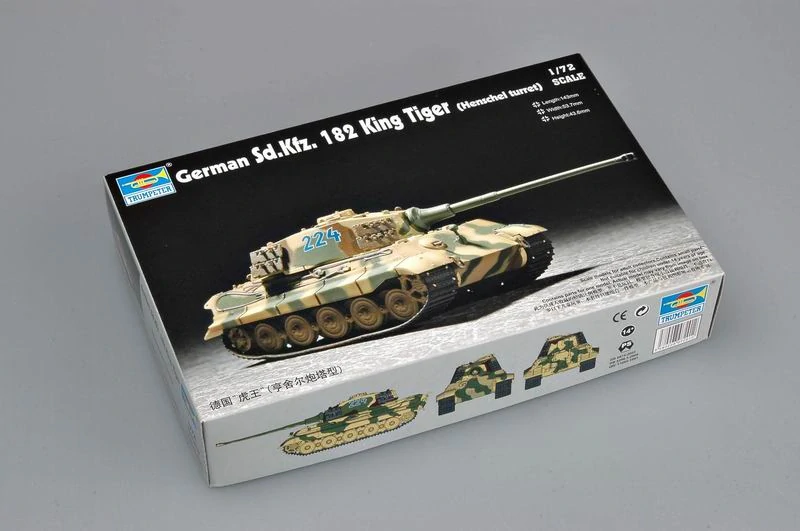 Trumpeter German Sd.Kfz. 182 King Tiger (Henschel turret) 1/72