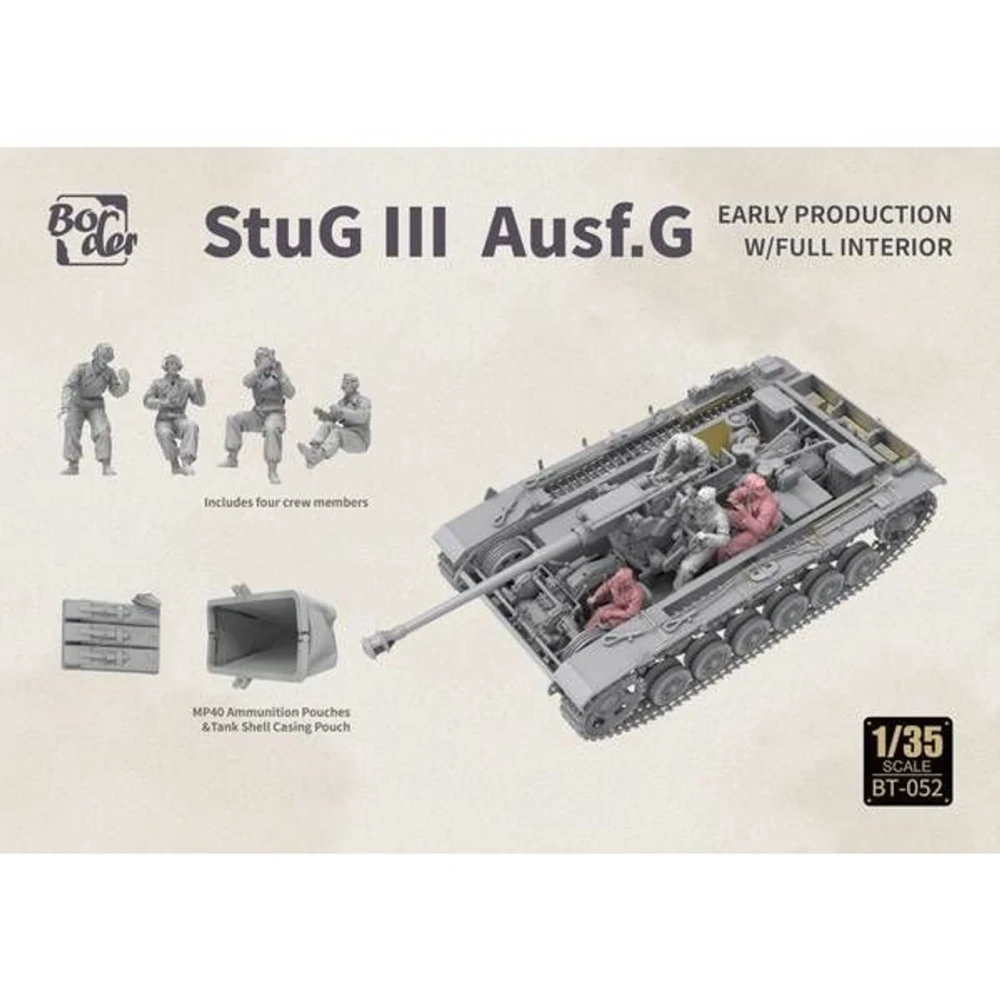 Border Model StuG III Ausf. G Early Production w/ Full Interior 1/35