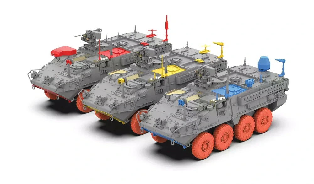 Border Model Stryker M1130 CV & CV-TACP (1+1 Dual kit) 1/72