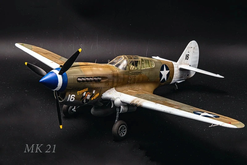 Trumpeter P-40E War Hawk 1/32