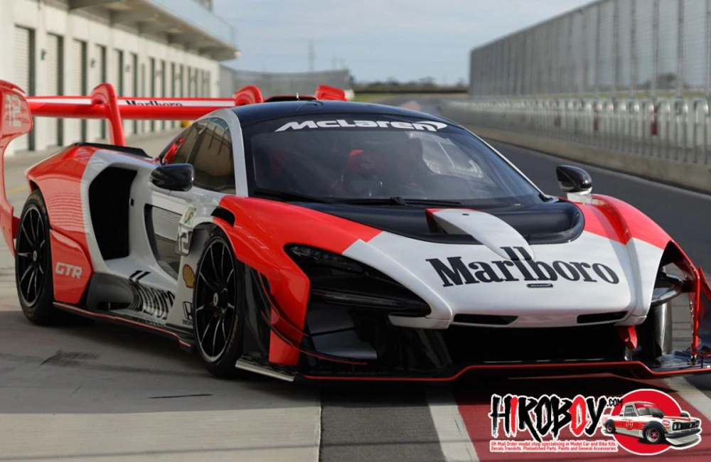 Hobby Design Mclaren Senna Tobacco - decal set 1/24