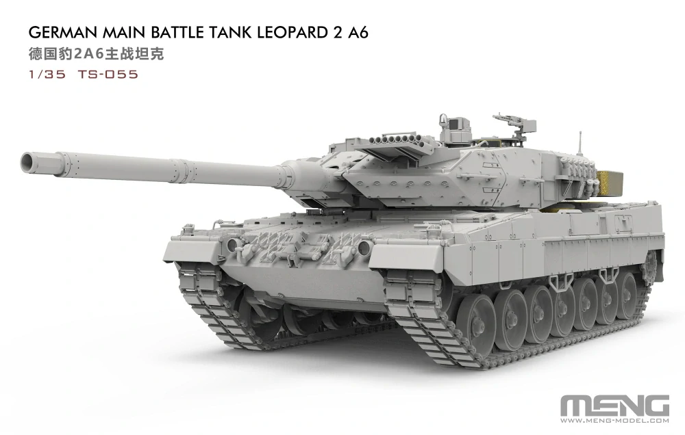 MENG German Main Battle Tank Leopard 2A6 1/35