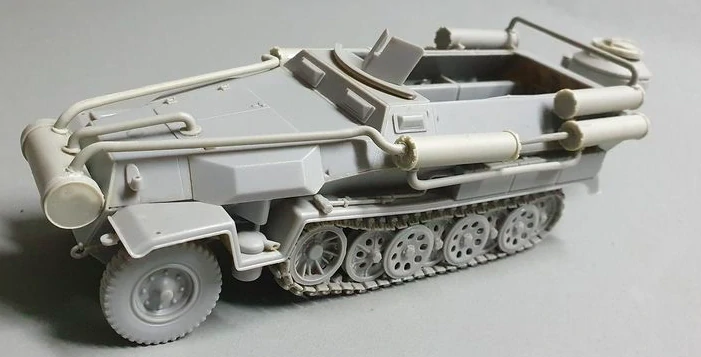 Custom scale Wood Gas Equipment For Sd.Kfz.251 Ausf. C/D Conversion Kit 1/35