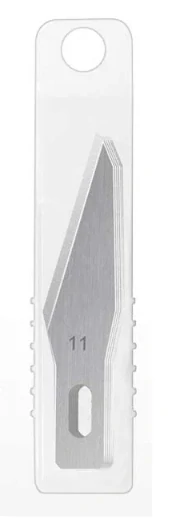 Set náhradních čepelí k modelářskému noži typ 2 (10 břitů)