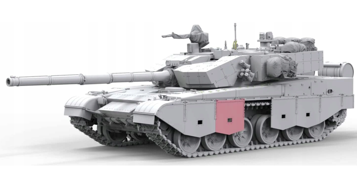 Border Model PLA ZTZ99A MBT With Workable Tracks 1/35