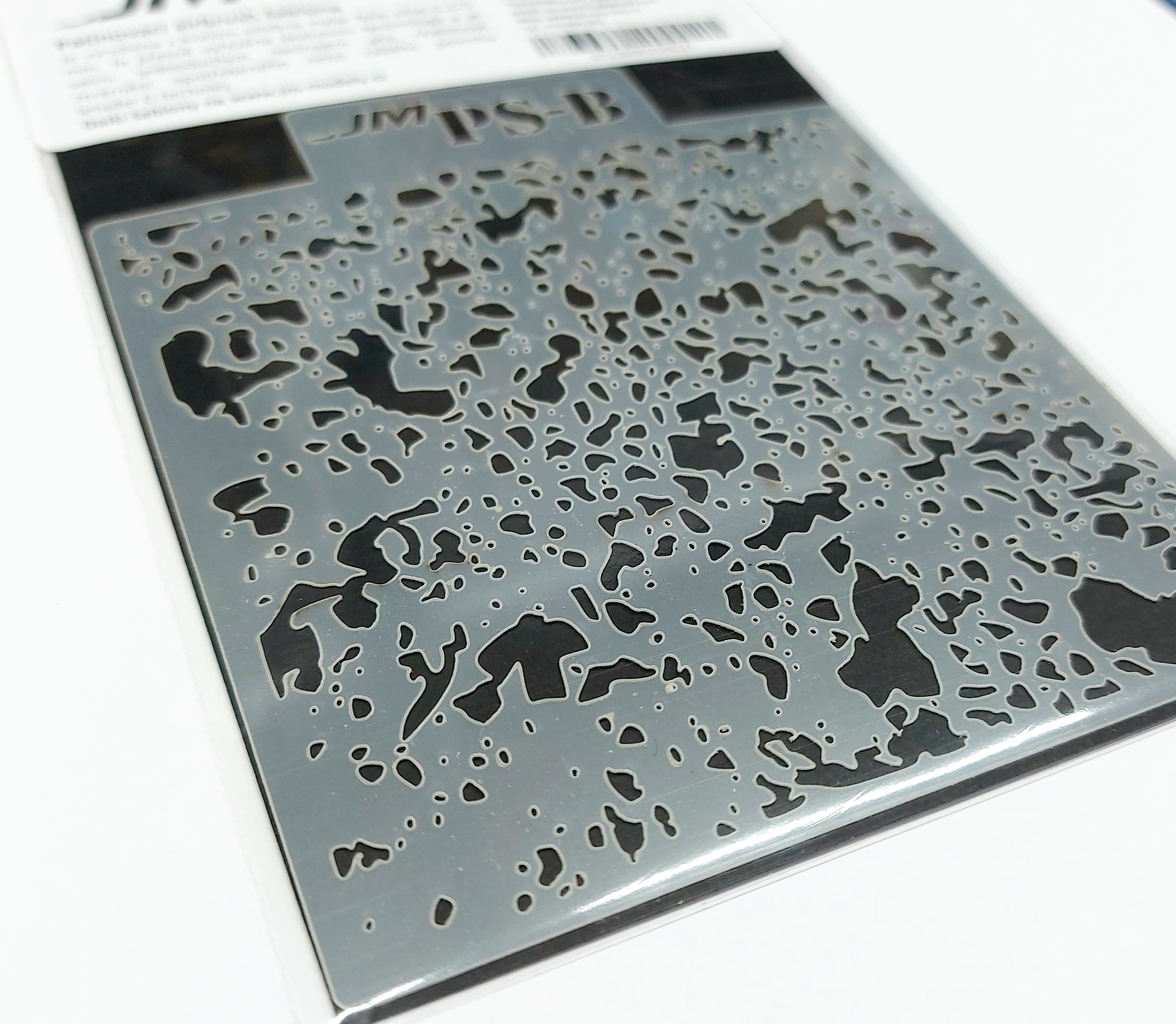 JM Patinovací stříkací šablona PS-B - Středně hustá