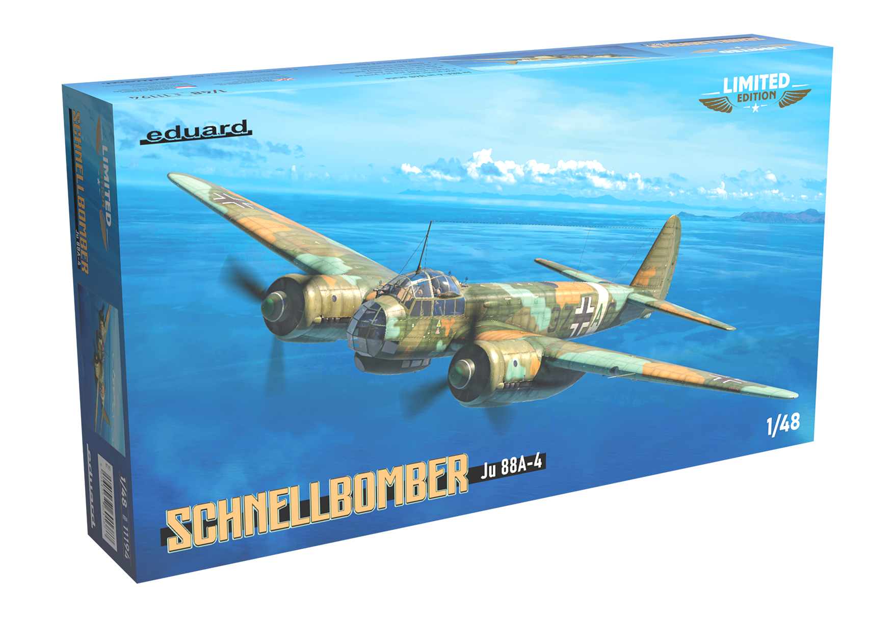 Eduard SCHNELLBOMBER Ju 88 A-4 Limited! 1/48