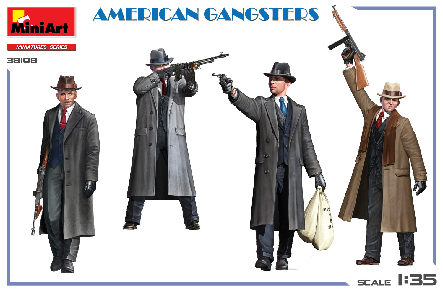 MiniArt American Gangsters 1/35