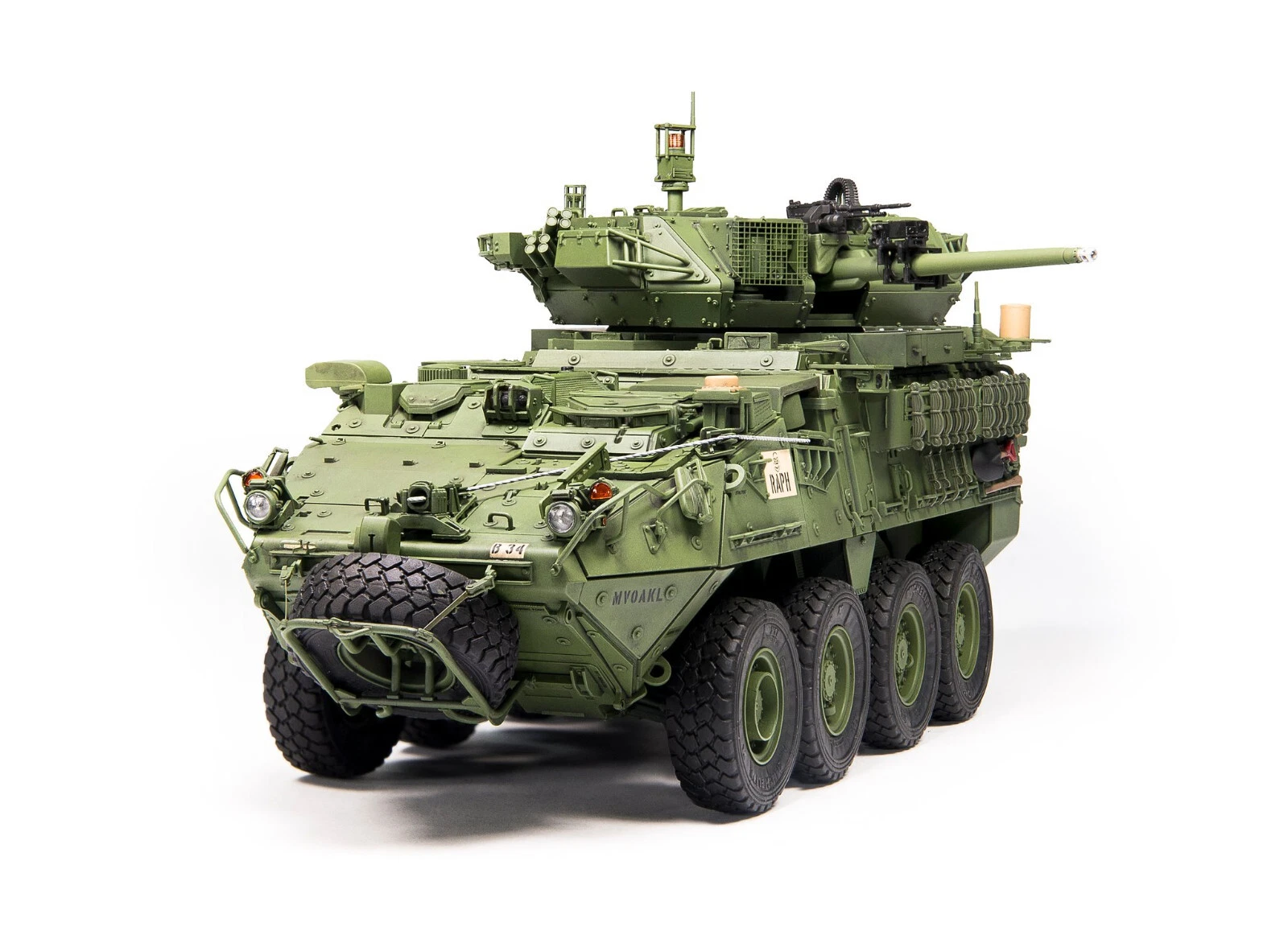 AFV Club M1296 Stryker ICV-D w/E.S.A. mod.work order M.W.O. 1/35