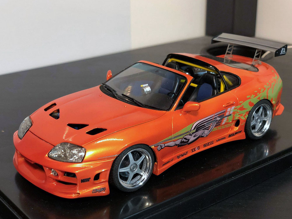 USCP Toyota Supra F&F Transkit for Tamiya / Přestavbový set 1/24