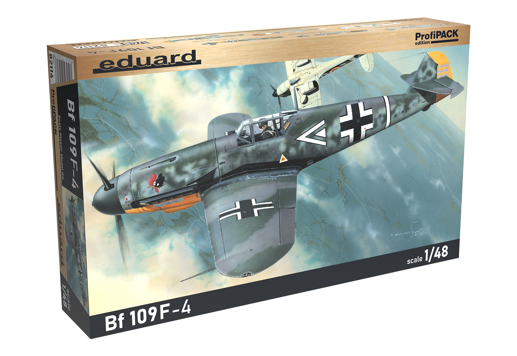 Eduard Bf 109F-4 ProfiPACK 1/48