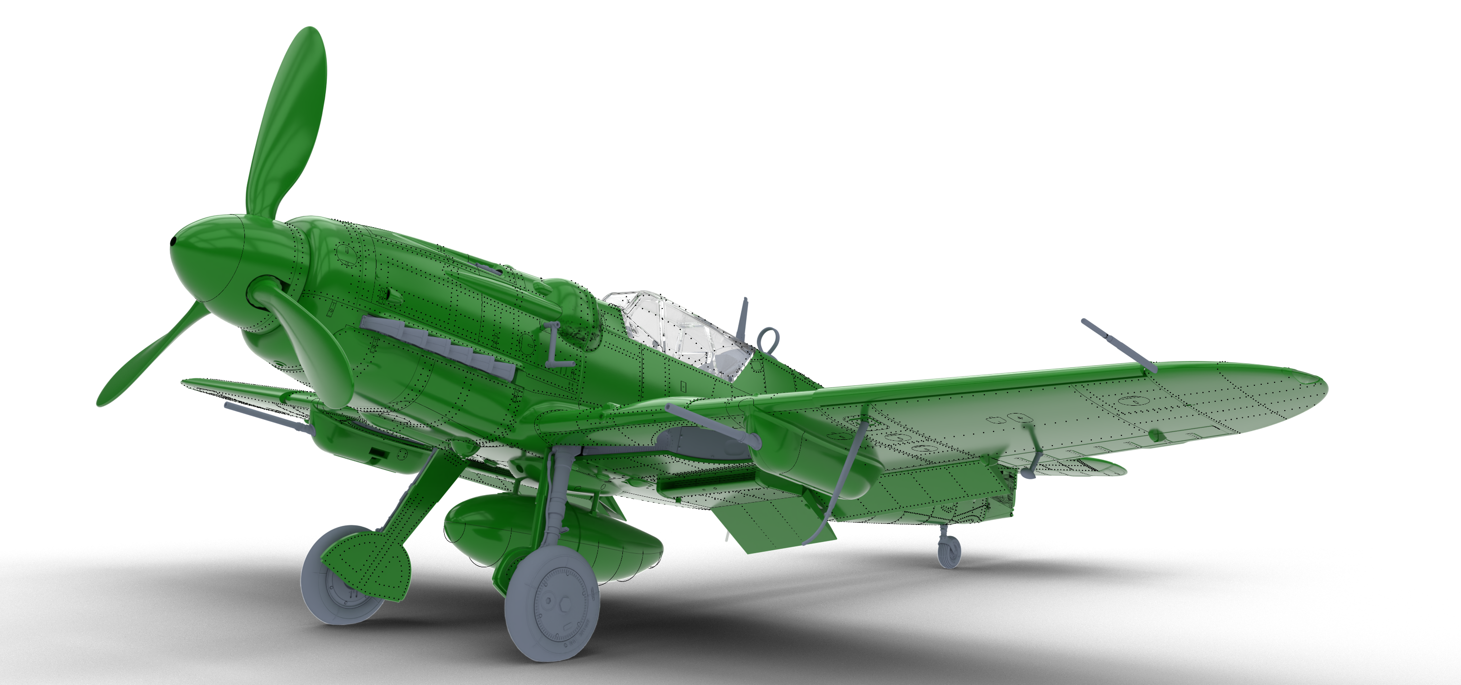 Eduard Avia S-199 Erla překryt kokpitu Hybrid edition (ČR) 1/48