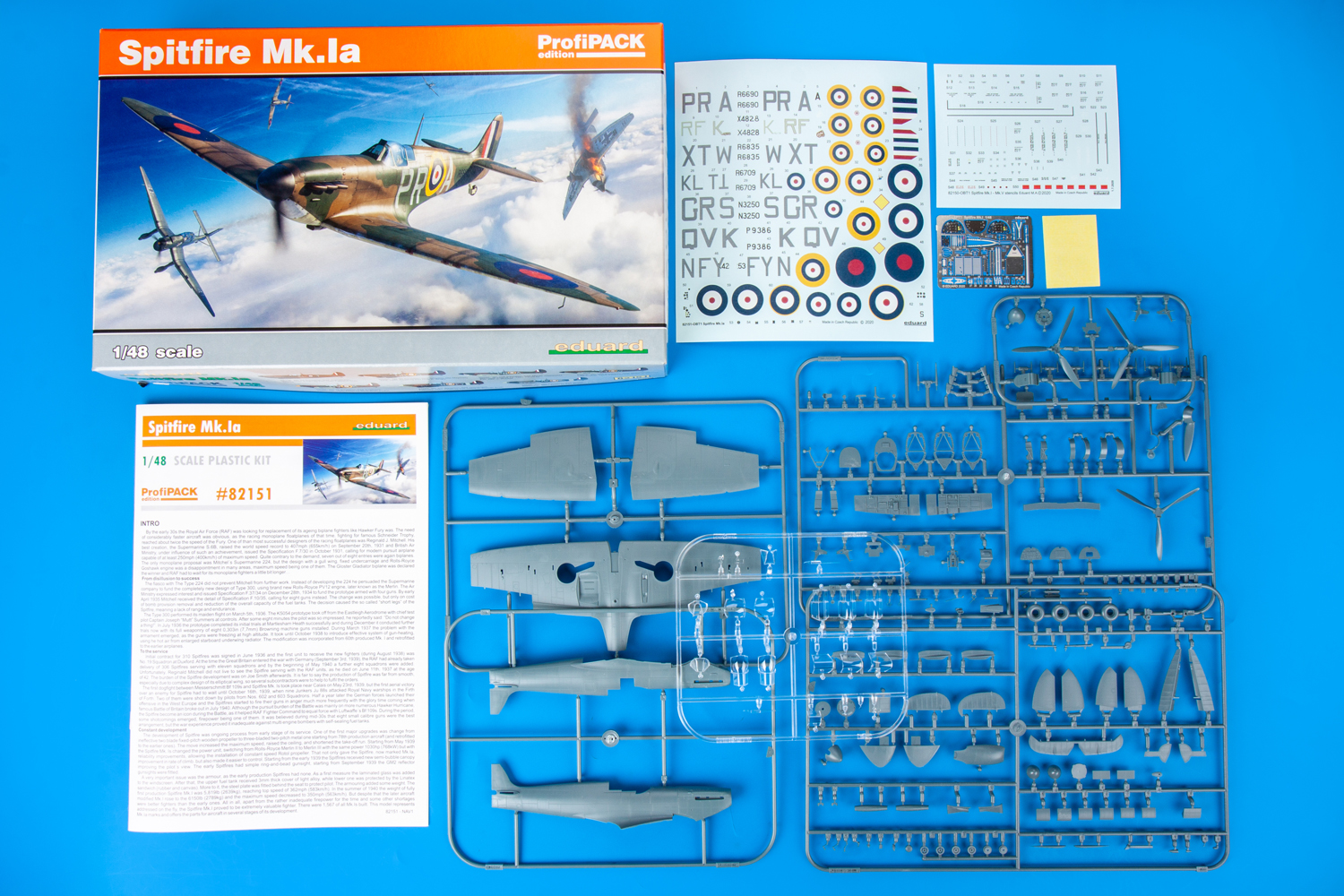 Eduard Spitfire Mk. Ia ProfiPACK 1/48