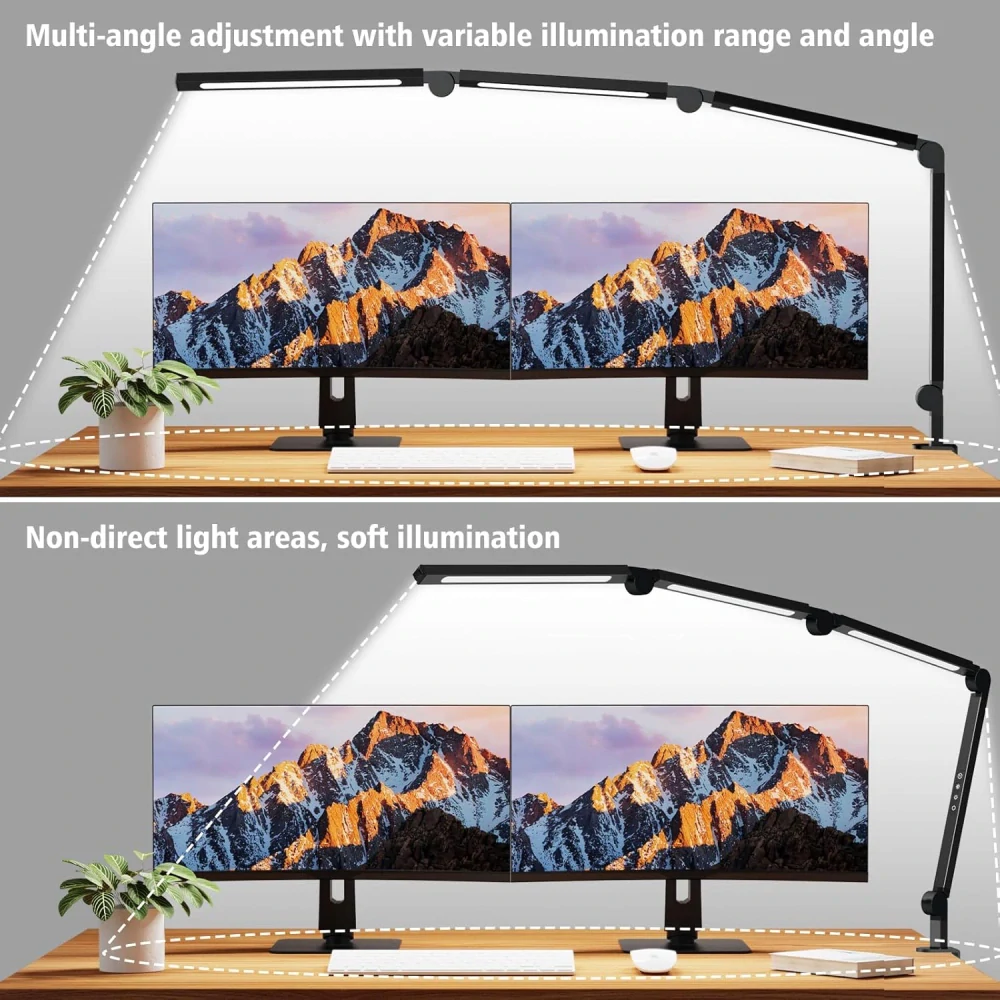Pracovní LED lampa AILBTON 3 sekční (stmívatelná)